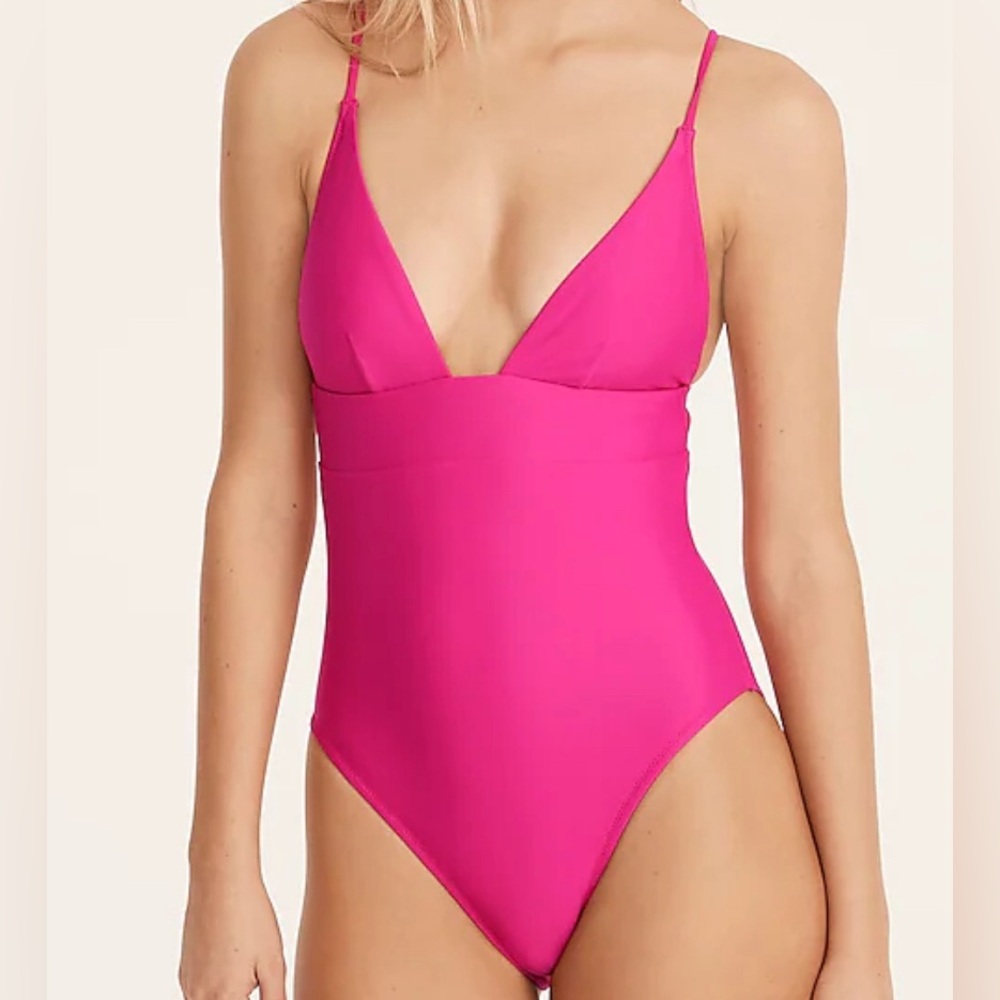 Plunge One Piece by J.Crew (NWT)